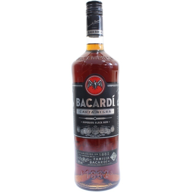 Bacardi Carta Negra 1L