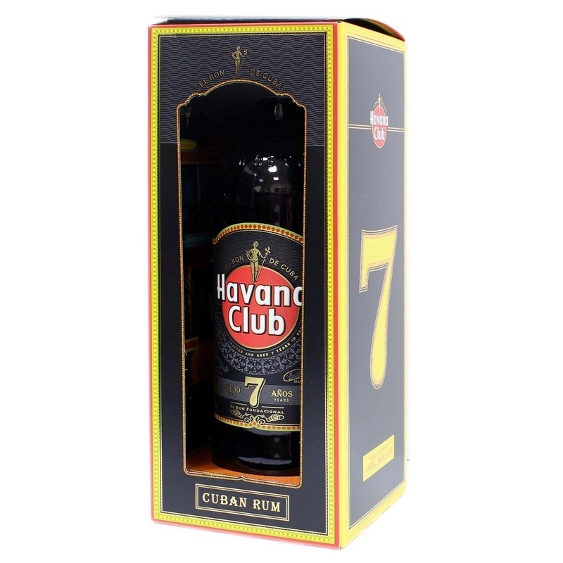 Havana Club 7 ani in cutie 1L