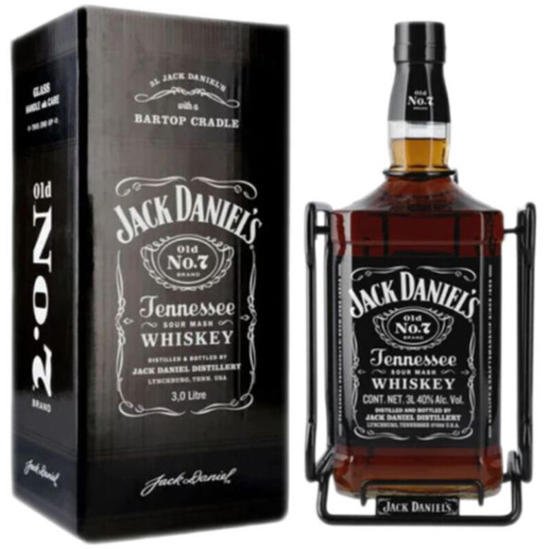 Jack Daniel's in cutie cu balansoar 3L