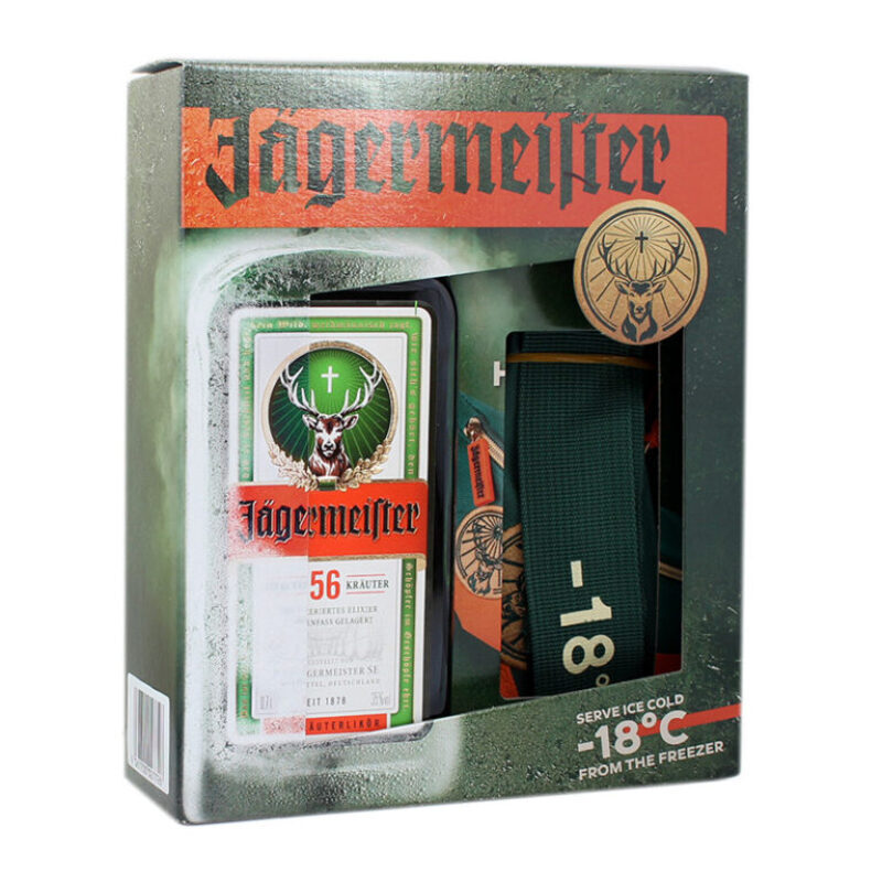 Jagermeister in cutie cu borseta 0.7L