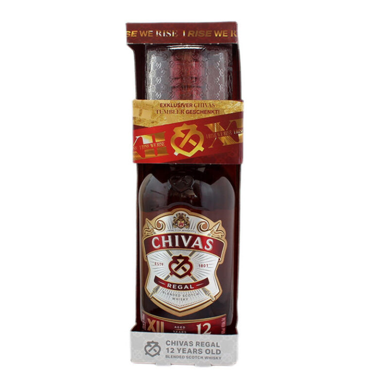 Chivas Regal 12 ani cu pahar 0.7L