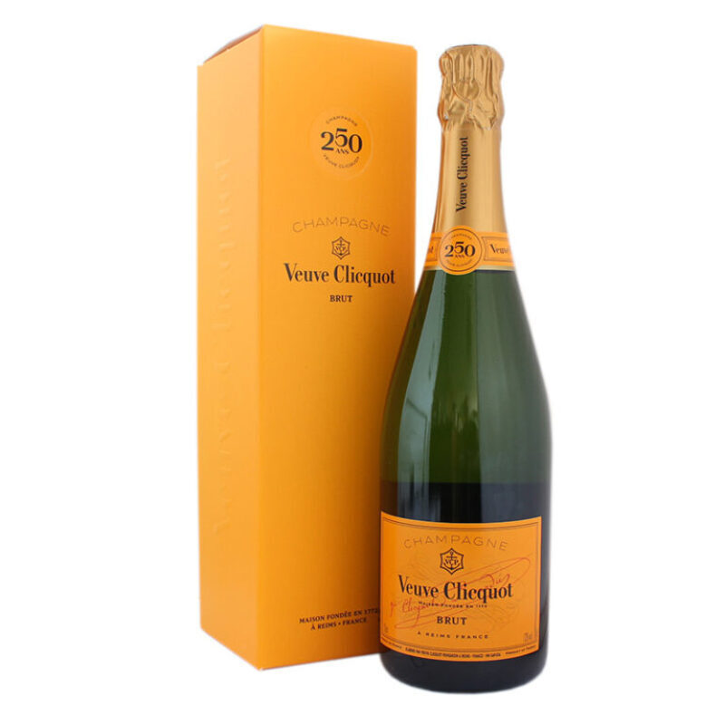 Veuve Clicquot Brut in cutie 0.75L