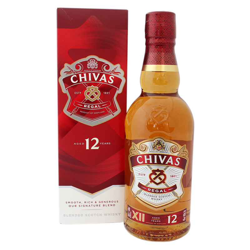 Chivas Regal 12 ani in cutie 0.5L