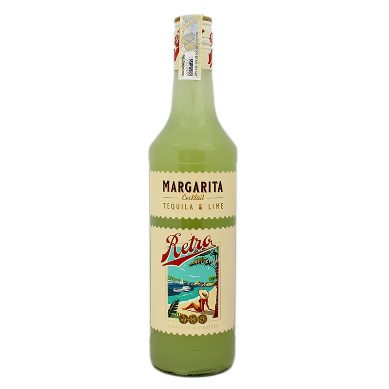 Cocktail Retro Margarita Tequila & Lime 0.7L