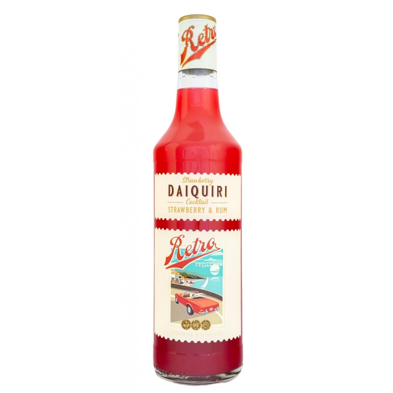 Cocktail Retro Strawberry Daiquiri 0.7L