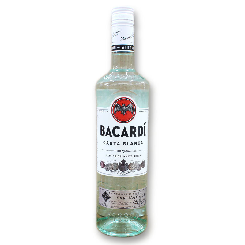 Bacardi Carta Blanca 0.7L SGR