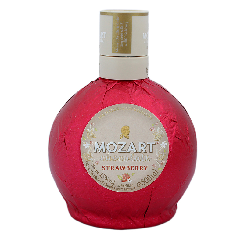 Mozart Crema Strawberry 0.5L SGR