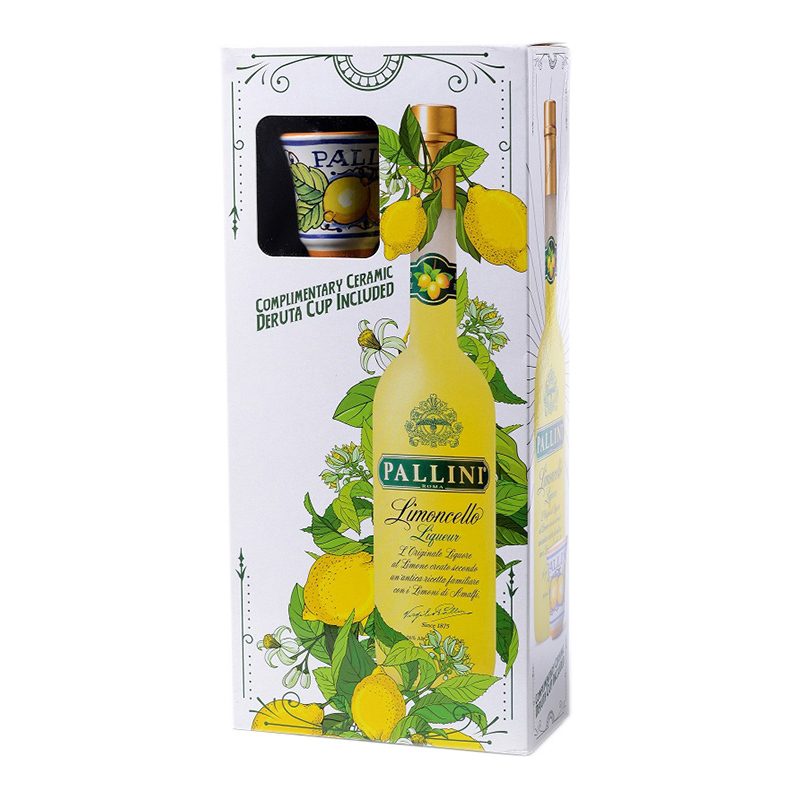 Pallini Limoncello 0.5Lcu pahar SGR